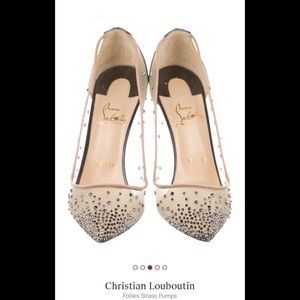 Christian Louboutin Foilles Strass 100mm